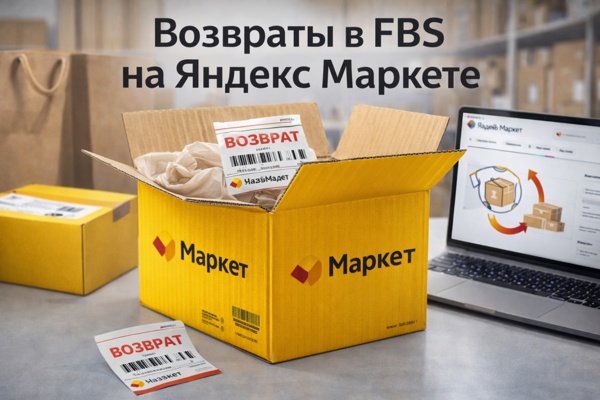 Работа с возвратами в FBS на Яндекс Маркете